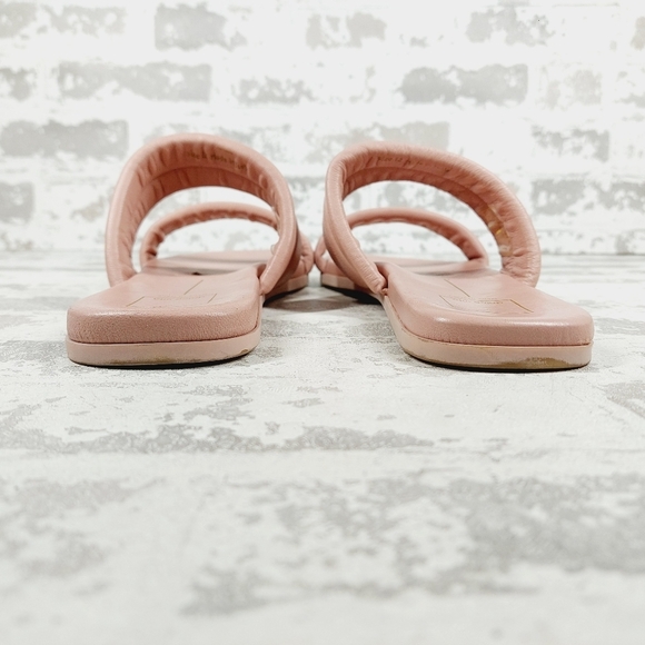 New Dolce Vita Adore Blush Rose Leather Sandals W958 - Picture 6 of 13